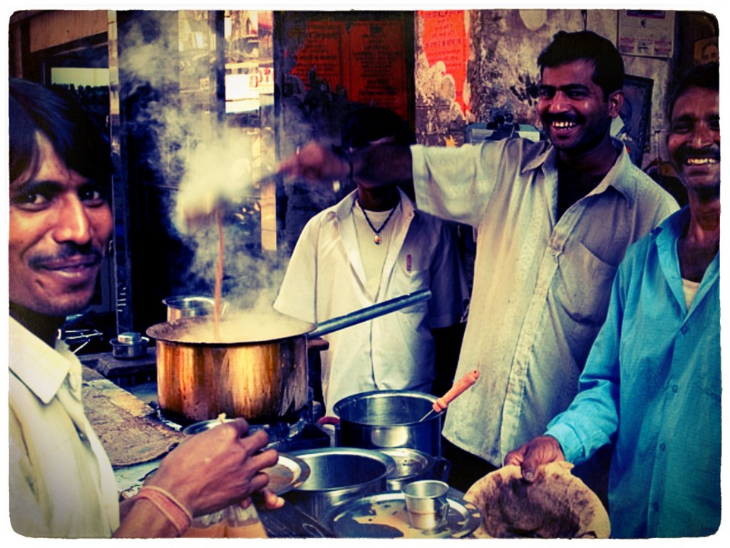 Chai wallah in India